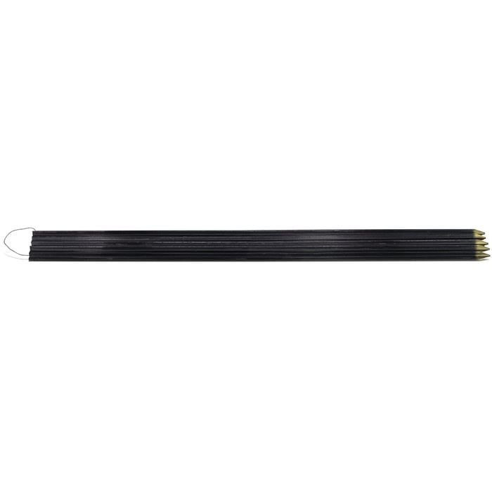 Jack 1800mm Black Fence Post - 5 Pack