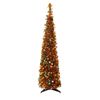 Jingle Jollys 160cm Pop Up Christmas Tree Artificial Christmas Tree Golden Maple Leaf