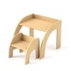 Costway Kids Table Chair Set Activity Desk & Chair Set Natural