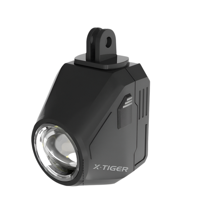 NNEOBA 1600LM Bike Light with Wireless Remote Dual Beam Black
