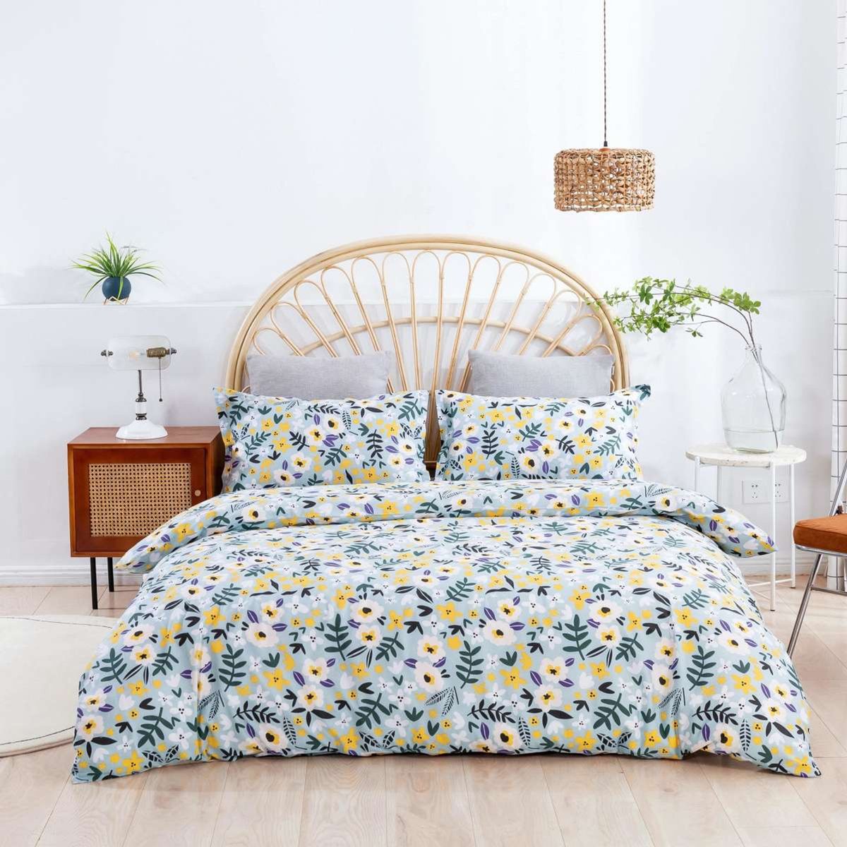 3D Squirrel Flower 041 Bed Pillowcases Quilt