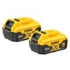 DeWALT 18V XR Li-Ion 5.0Ah Battery Pack DCB184P2-XJ – Twin Pack