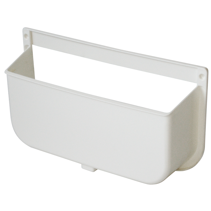 HomeLeisure White Trend Lid And Pantry Tidy