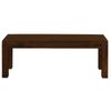 Centrum Furniture Amsterdam Solid Mahogany Timber Bench 120 x 35 cm - Mahogany