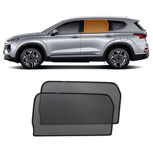 Rear Window Sun Shade for Hyundai Santa Fe 2018-2023 Car Sun Blind Mesh