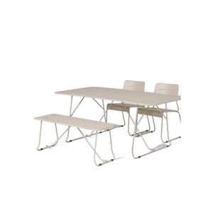 Seek and Ramble Parco Outdoor 4 Pce Dining Set Sand