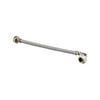 Kinetic 450mm Stainless Steel Flexible Braided Hose Bent Elbow Water Connector