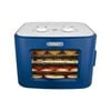 TODO 400W Food Dehydrator Stainless Steel Interior - Navy Blue