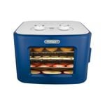 TODO 400W Food Dehydrator Stainless Steel Interior - Navy Blue