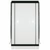Smart Home Products 270 x 240cm 0.75mm Clear With Black Trim PVC Outdoor Bistro Blind