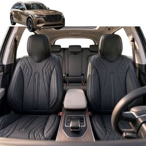 Australian Goose Front Seat Covers for Mazda CX-80 2025 - Current - PU Leather, Black (2pc)