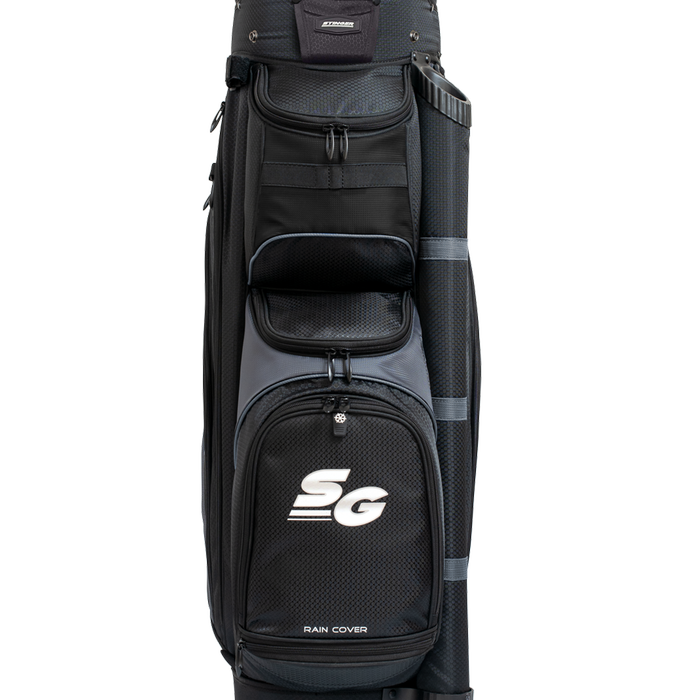 Light Weight Premium Golf Bag - Black/Grey