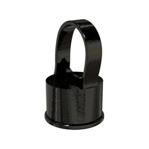 PEAK Chain Link Fencing 38mm Black Line Post Cap
