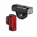 Lezyne Macro Drive 1400+ Front/Strip Drive Pro 400+ Rear Light Kit