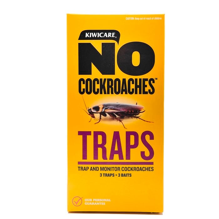 Kiwicare No Cockroaches Traps - 3 Pack