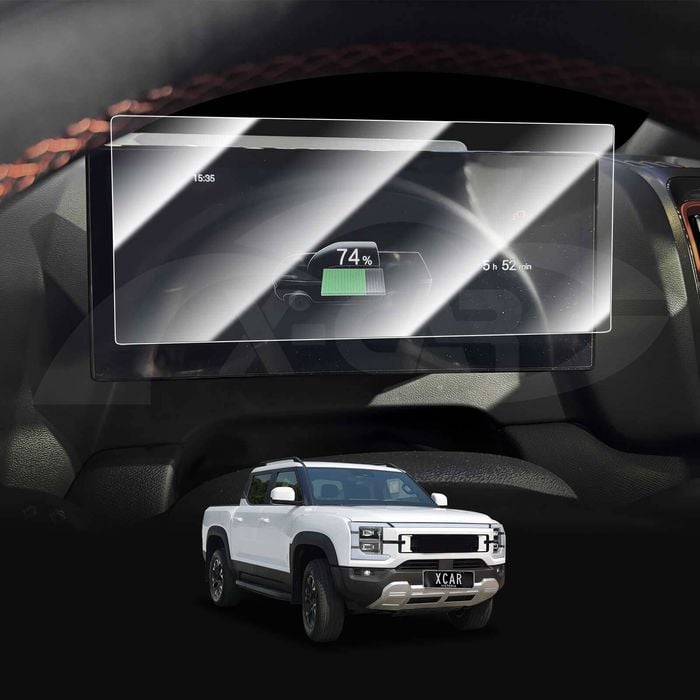 Tempered Glass Dash Screen Protector for BYD Shark 6 2024-Onwards Touchscreen Anti-Scratch Cover Accessories