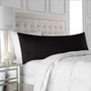 CottonMore 100% Cotton 350TC  Black Body Pillowcase Cover 48x150cm