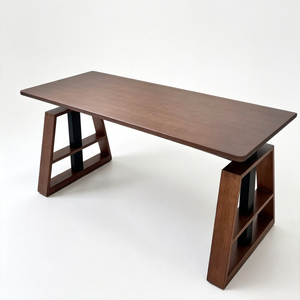 Auslittle Timber Size 1400x700 Dual Motor Electric Standing Desk