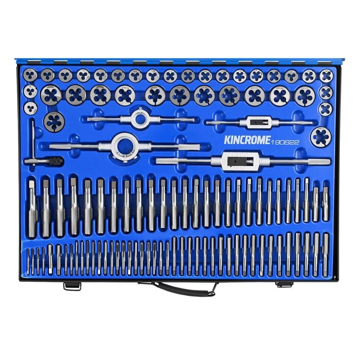 Kincrome 110 Piece Tap And Die Set