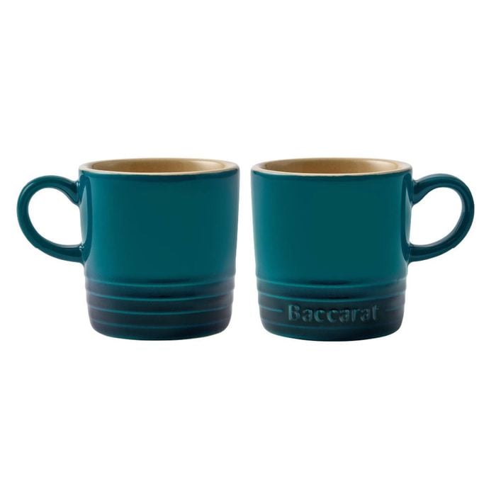Baccarat Le Connoisseur Set Of 2 Espresso Cups 90ml - Limited Edition