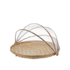 Ladelle Capri Collapsible Mesh Food Cover Portable Meal Protector Assorted