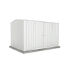 Absco Sheds 3.0 x 2.26 x 2.0m Surfmist Premier Double Door Garden Shed