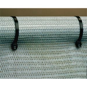 Coolaroo Shadecloth Tie Wraps 20pk Black