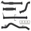 Ignite Exhausts Turbo Back For Mitsubishi Mn Triton 2.5l 3" No Cat With Hotdog 409 Stainless Steel