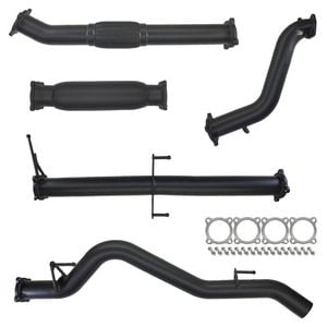 Ignite Exhausts Turbo Back For Mitsubishi Mn Triton 2.5l 3" No Cat With Hotdog 409 Stainless Steel