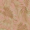 Graham & Brown 52cm x 10m Elegant Leaves Peach Easy Décor Wall Paper