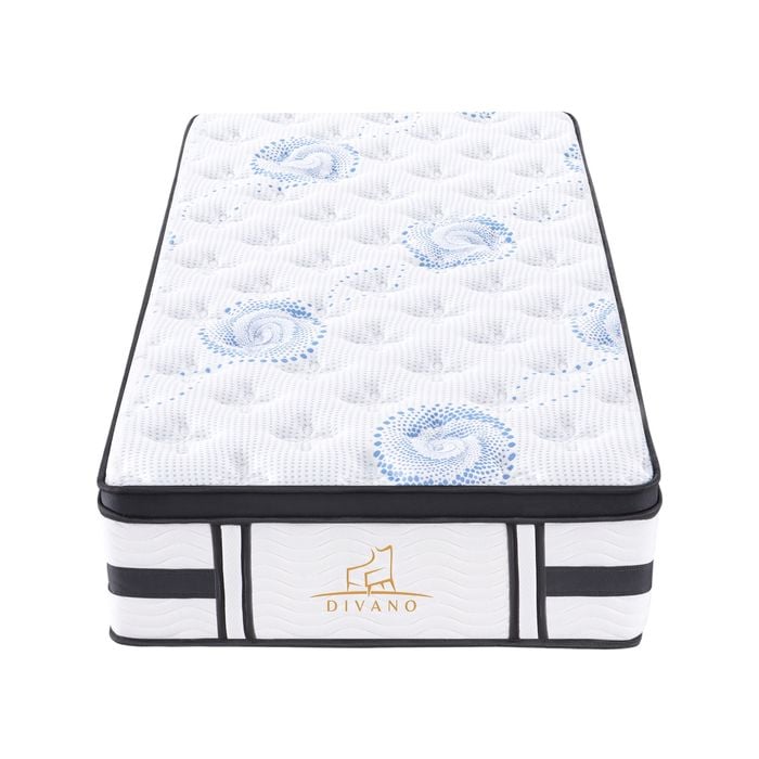 Majestic Rest Single Size 7 Zones Luxury Premium Firm Pocket Spring 34cm Mattress