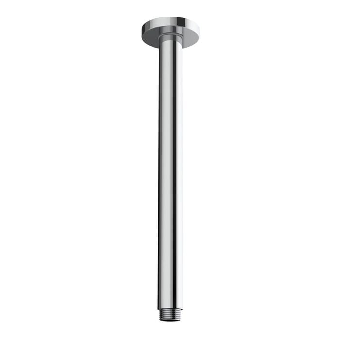 Mondella 300mm Chrome Resonance Straight Ceiling Shower Arm