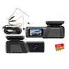 Elinz Single Lens 4K Dash Cam 1.47" Screen WiFi App Control Supercapacitor Compact Car DVR 32GB U3 Hardwire Kit