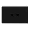 HPM LINEA 2 Gang TV And Audio Rj45 Data Outlet