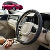 Australian Goose Steering Wheel Cover for Citroen C3 2002 - 2010 (FC FN) Circle Black