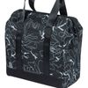 Basil Grand Flower Bicycle Shopper 23 Litres Black