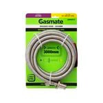 Gasmate Braided Hose - 3000mm - Bayonet to 5/8" UNF (3/8" SAE)