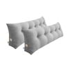 SOGA 2x 150cm Silver Wedge Pillows