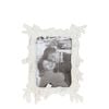 Belle Kaia Polyresin Coral Photo Frame Rectangle 25.5x20.5cm - White