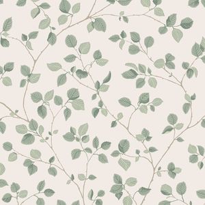 Wallpaper Trader Bokskog Wallpaper Roll 10.05m X 53cm, Green