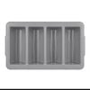 Olympia Kristallon Cutlery Tray Stackable Polypropylene 4 Compartment Gn 1/1 100x530x325mm Commercial Kitchen Storage