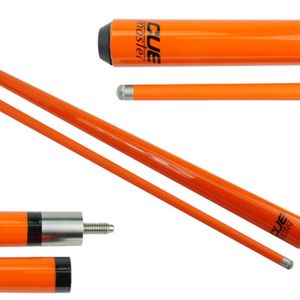 Cuemaster ORANGE Metallic Pool Snooker Billiard Cue