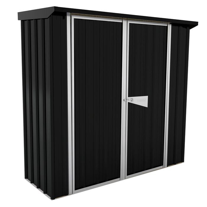 Duratuf Sentry 2.02 x 0.7m Ebony Garden Shed