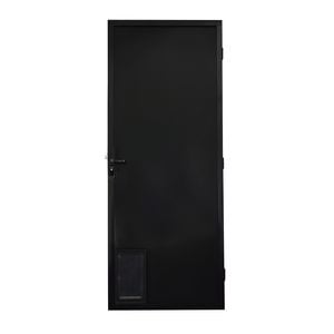 Polar Screen Doors 2024 x 806mm Imperial Black RH Pet Screen Door