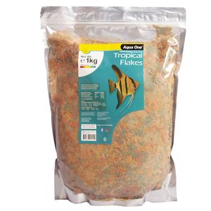 Aqua One Bulk Tropical Flake Food 1kg (10618)
