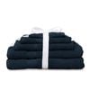 5pc Algodon St Regis Collection Towel Set Cotton Navy