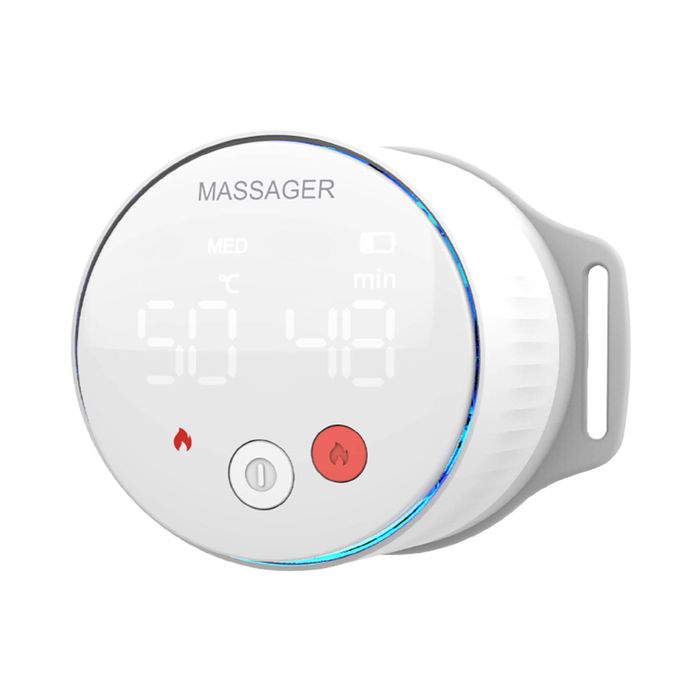 Smart LCD Moxa Therapy Box Moxibustion Burner Auto Ignition 3 Temp Control