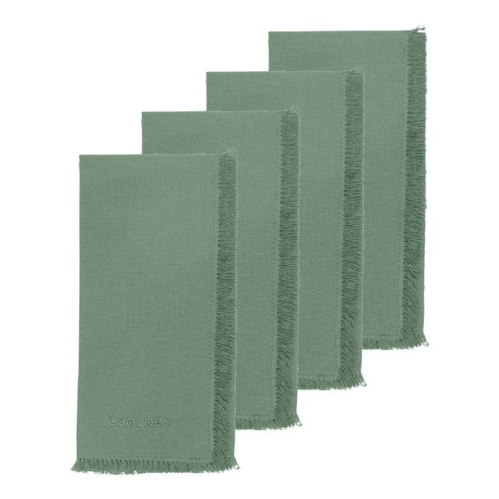 Ecology Fray Set of 4 Napkins Midday