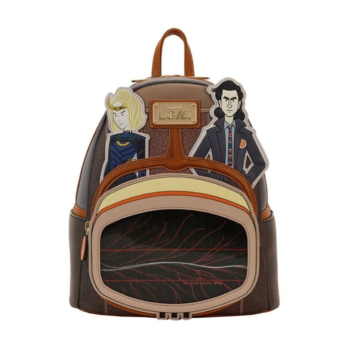 Loki TV TVA Lenticular Multiverse Mini Backpack Bag