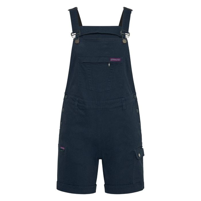 Green Hip All Women Shortalls Gardener Green Size 8